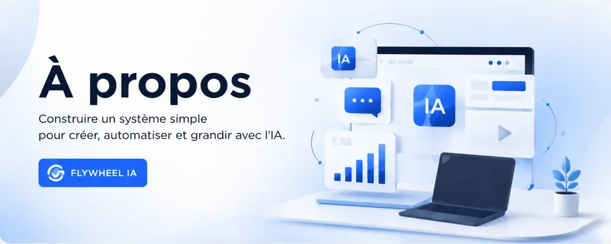 À propos de Flywheel IA : créer, automatiser et grandir avec l’intelligence artificielle
